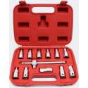 Oliepan, Carterpan dopsleutel set 12 stuks Oliecarter moersleutel personenauto gereedschap 12 delige set - Multistrobe