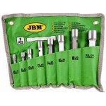 JBM Tools | SET VAN PIJPMOERSLEUTELS, 8-DELIG