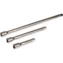 Silverline Ratelverlengstukken Set - 3/8" - 3 Delig
