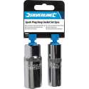 Silverline 2-delige bougiesleutel set