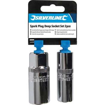Silverline 2-delige bougiesleutel set