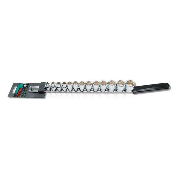 Rail doppen inch maten 12-kant 3/8 aandrijving 3/8-7/8 Rail doppen inch maten 12-kant 3/8 aandrijving 3/8-7/8