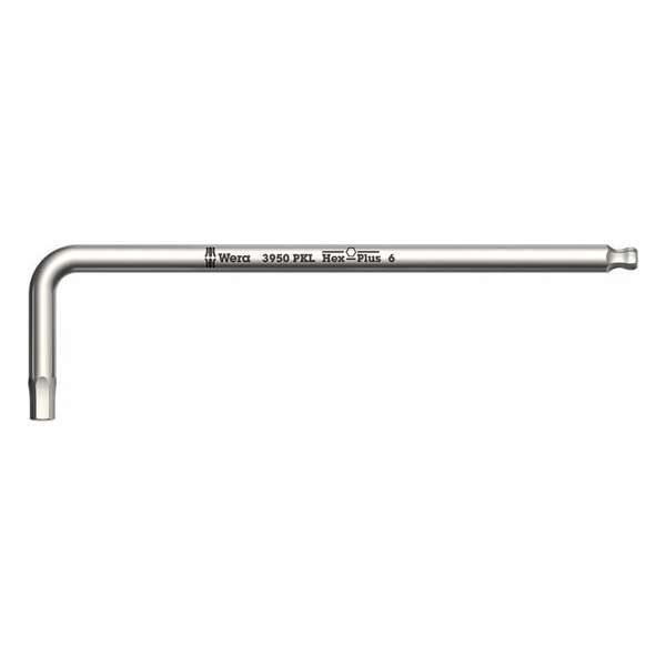 Wera 05022709001 Inbussleutel - RVS - 10 x 224mm Wera 05022709001 Inbussleutel - RVS - 10 x 224mm