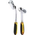 JBM Tools | 48- tanden ratel met een draaiba-re kop - 1/4" 185mm