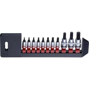 1/4'' & 3/8'' Slagvaste Torx-dopbitset (TR), 11-delig PAC3112