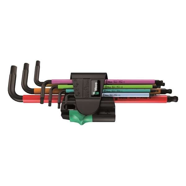 Wera 05022534001 7-delige Multicolour Inbussleutelset - 1,5-6mm Wera 05022534001 7-delige Multicolour Inbussleutelset - 1,5-6mm