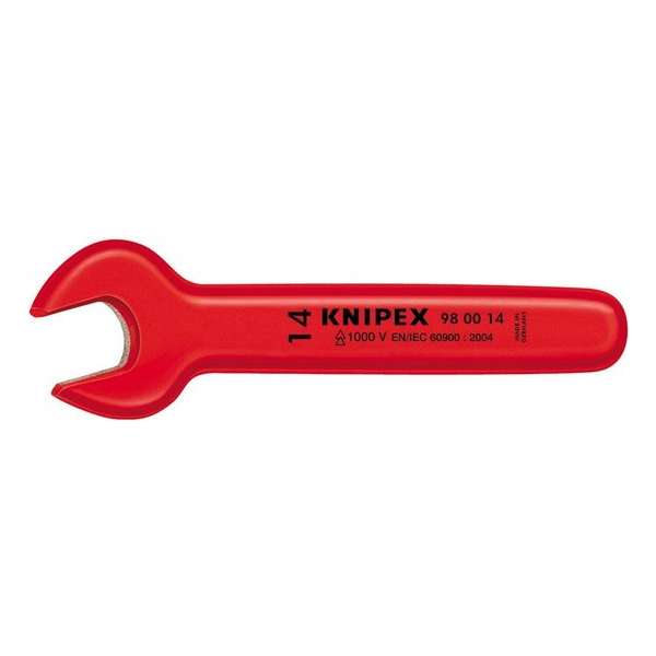 Knipex 98 00 10 Enkele VDE Steeksleutel - 10mm - 105mm