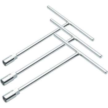Smoos® T-sleutel 19 mm vast - 3 stuks -RVS - Zilver