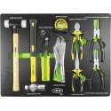 JBM Tools | Lade met een set van hamers en tangen