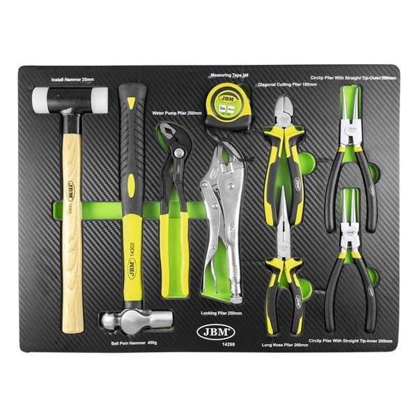 JBM Tools | Lade met een set van hamers en tangen JBM Tools | Lade met een set van hamers en tangen