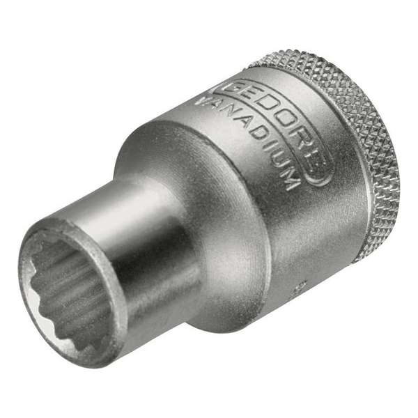 Gedore Dop D19 19mm 1/2 12Kant Gedore Dop D19 19mm 1/2 12Kant