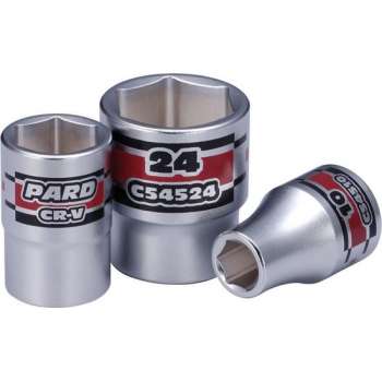 1/2'' Zeskants vlakke dop PAC54519