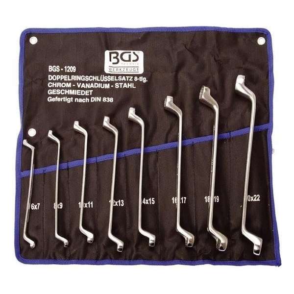 BGS - ringsleutelset - 8-delig BGS - ringsleutelset - 8-delig