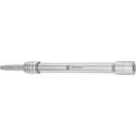Uittrekbare Dopsleutelverlenging met telescoopverlenging 195 mm-323 mm 1/4 (6.3 mm) Toolcraft