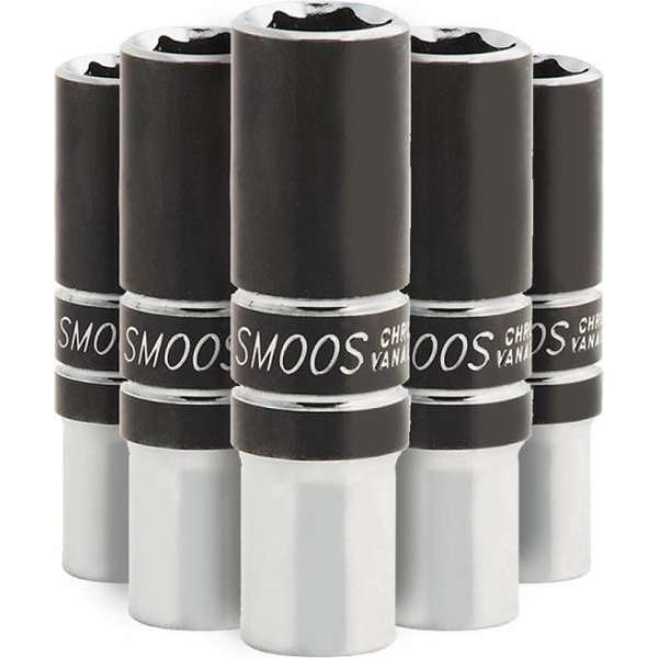 Smoos® Losse dop 11 mm extra lang met 3/8 opname - 5 stuks Smoos® Losse dop 11 mm extra lang met 3/8 opname - 5 stuks
