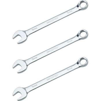 Datona® Ring-steeksleutel 15 mm - 3 stuks