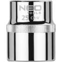 Neo Tools Dop 25 1/2 Aansluiting Zeskant DIN 3124 CRV Staal TUV M+T