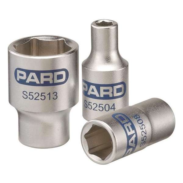 Huvema 1/4'' Zeskants vlakke dop PAS52514 Huvema 1/4'' Zeskants vlakke dop PAS52514