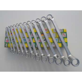 Ringsleutelset 12 delig metrisch 6-32