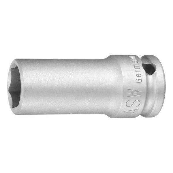 "Krachtdopsleutel 3/4" 24mm lang ASW"