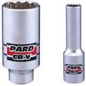 Huvema 3/8'' Twaalfkants vlakke dop PAC539635.8