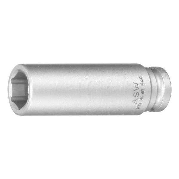 "Krachtdopsleutel 1/4" 13mm veermag. lang ASW" "Krachtdopsleutel 1/4" 13mm veermag. lang ASW"