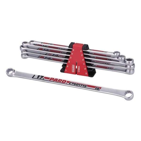 Platte/offset ringsteeksleutelset , extra lang PAC5063 Platte/offset ringsteeksleutelset , extra lang PAC5063