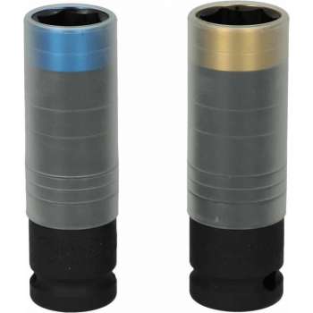 KS Tools 2-delige Impact doppenset SlimPOWER 1/2" staal