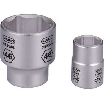 Huvema 3/4'' Zeskants vlakke dop PAC56538