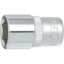 "Dopsl.inzetst. 1/4" 4mm 6kt DIN3124"