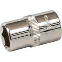 Silverline 1/2" metrische dop