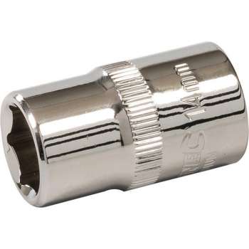 Silverline 1/2" metrische dop