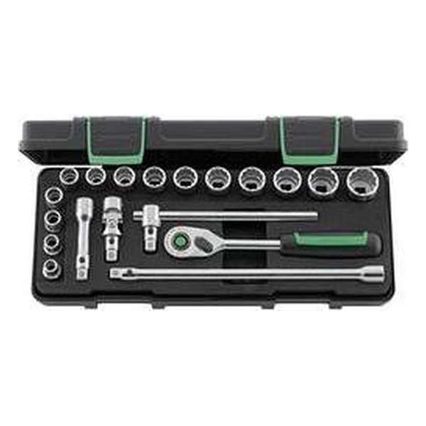 Stahlwille 45/14/5I QR KN 96021180 Dopsleutelset 3/8 (10 mm) 19-delig Stahlwille 45/14/5I QR KN 96021180 Dopsleutelset 3/8 (10 mm) 19-delig
