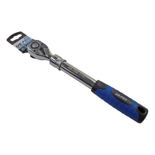 Uitschuifbare ratel 72-tandig 310 - 440 mm lang 1/2" Uitschuifbare ratel 72-tandig 310 - 440 mm lang 1/2"