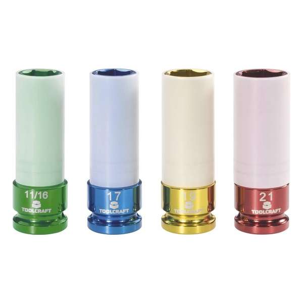 TOOLCRAFT 821580 Inbusdop Dopsleutelset 4-delig 1/2 (12.5 mm) TOOLCRAFT 821580 Inbusdop Dopsleutelset 4-delig 1/2 (12.5 mm)