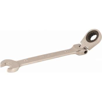 Silverline Flexibele Steek en Ringratelsleutel - 12 mm.