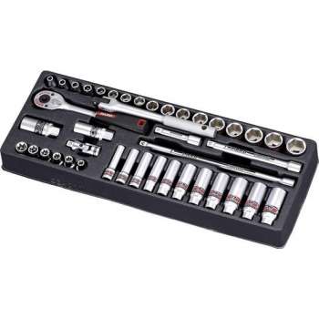 "3/8" Dopsleutelset, 42-delig PAC3422T"