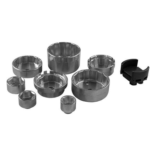 JBM Tools | Doppenset voor oliefilter 9-Delig JBM Tools | Doppenset voor oliefilter 9-Delig