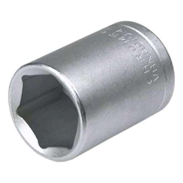 "Topex Dop 21 1/2" Zeskant CrV Staal DIN 3124" "Topex Dop 21 1/2" Zeskant CrV Staal DIN 3124"