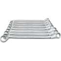 Dubbele ringsleutels CV-staal DIN 838 6-32mm 12-delig FORMAT