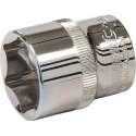 Silverline 1/2" metrische dop