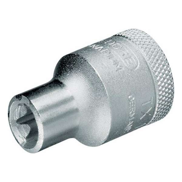 Gedore Dopsleutel 1/2 Tbv Uitwendige Torx® Schroeven Tx19-e20 Gedore Dopsleutel 1/2 Tbv Uitwendige Torx® Schroeven Tx19-e20
