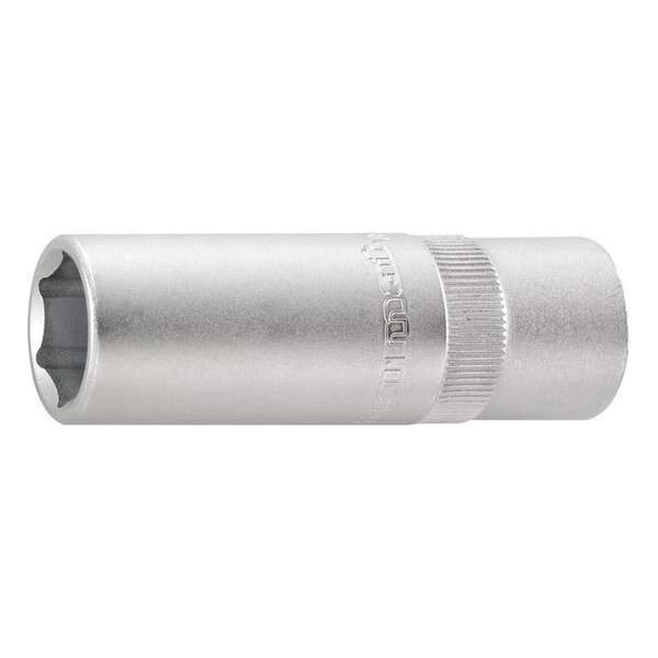 "Zeskant dopsleutel CV-staal lang 1/2", 13mm FORMAT" "Zeskant dopsleutel CV-staal lang 1/2", 13mm FORMAT"