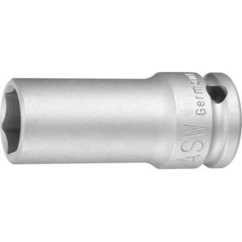 "Krachtdopsleutel 1/2" 24mm lang ASW"