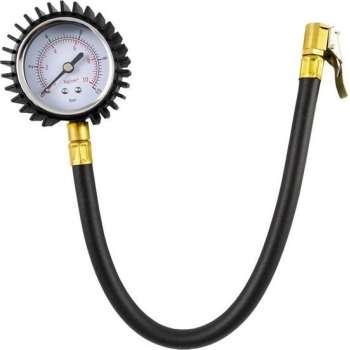 JBM Tools | BANDMANOMETER MET EEN SLANG (0-10BAR)
