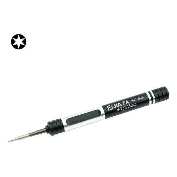 Torx T3 Professionele Schroevendraaier | Zwart / Black Torx T3 Professionele Schroevendraaier | Zwart / Black