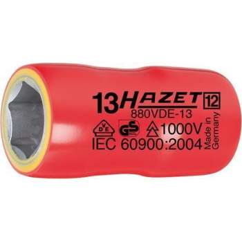 "Dopsleutelbit 3/8" VDE 18mm 6kt. Hazet"