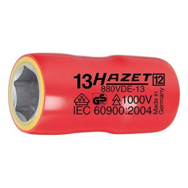 "Dopsleutelbit 3/8" VDE 18mm 6kt. Hazet" "Dopsleutelbit 3/8" VDE 18mm 6kt. Hazet"