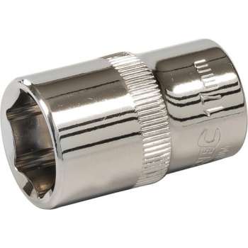 Silverline 1/2" metrische dop