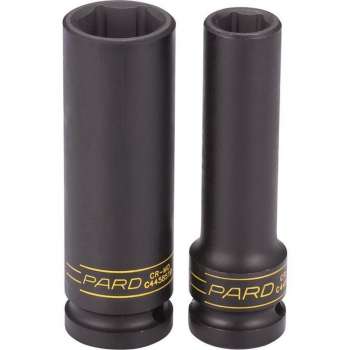 Huvema 1/2'' Zeskants vlakke slagmoerdop-lang PAC4458526